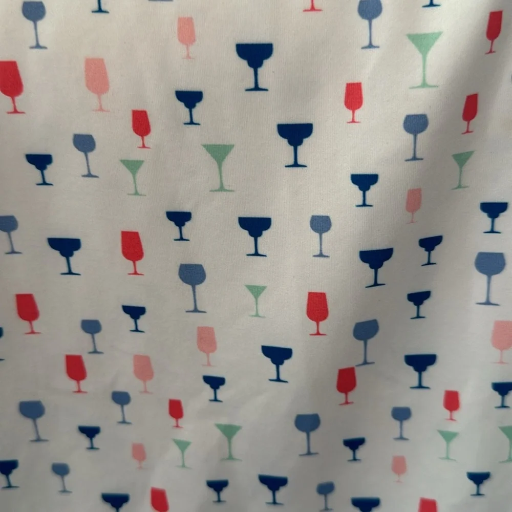 NWOT Lady Hagen Adventure Shirt -Fun Drinks 🍷🍸 XL - Picture 5 of 6